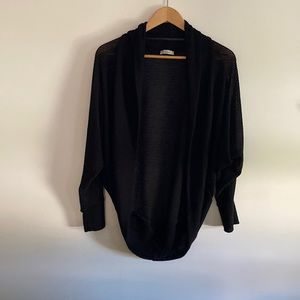 Cardigan, sweater, black, soft